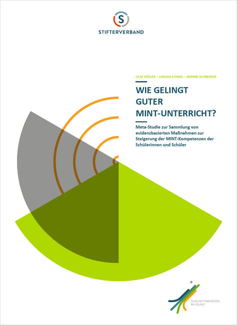 Wie gelingt guter MINT-Unterricht? | Stifterverband